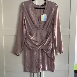petite dress long sleeve R&M Richards 5623P Long Sleeve Formal Petite Dress